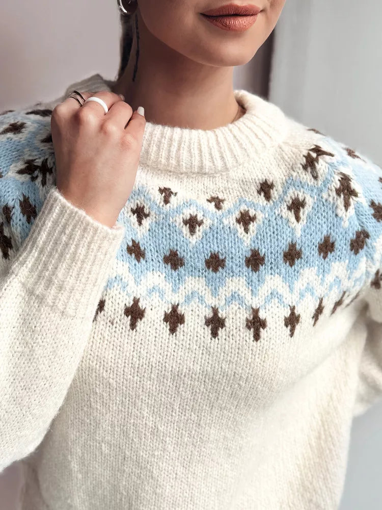 Moteriškas baltas megztinis Dova