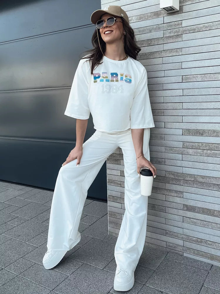 Moteriškas baltas komplektas Rosin