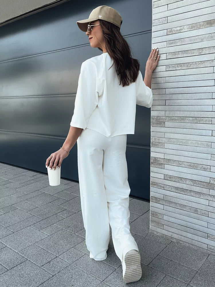 Moteriškas baltas komplektas Rosin