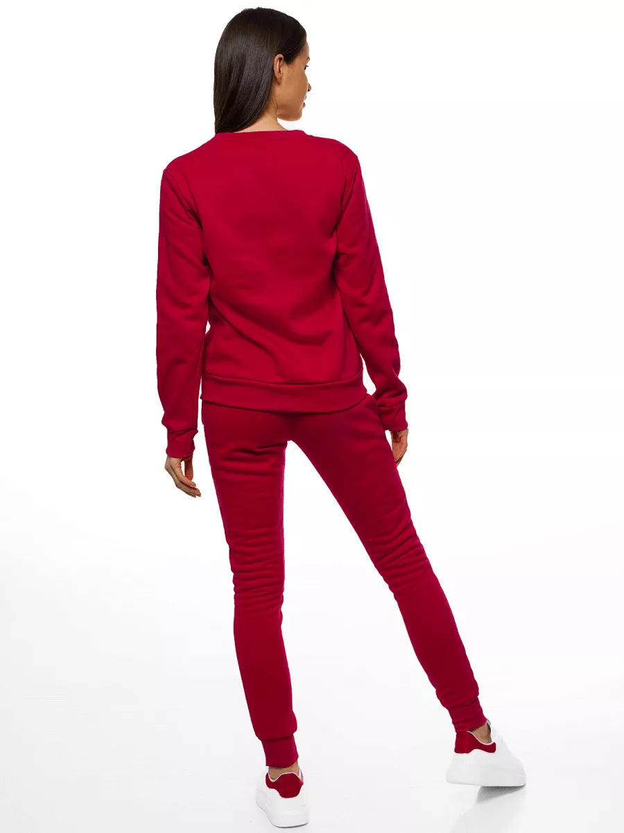 Moteriškas bordo džemperis MAMA