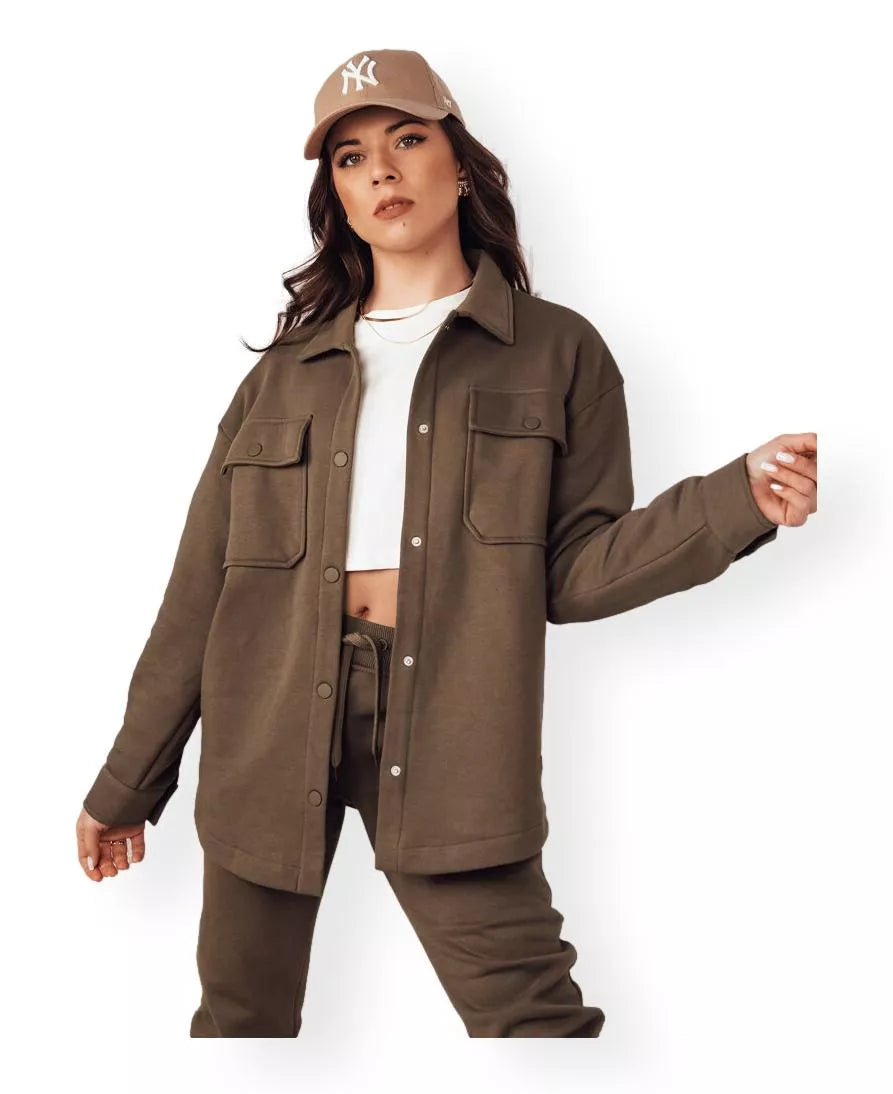 Moteriškas rudas švarkas Vilan