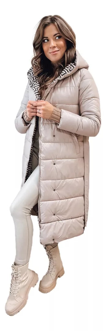 Rusva moteriška žieminė striukė Grace