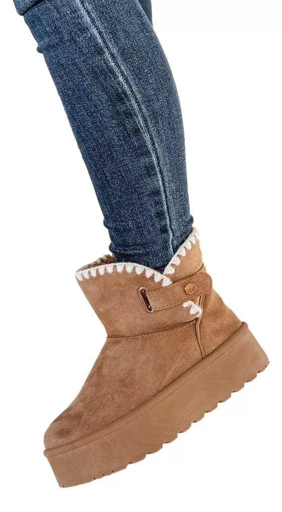 Moteriški rudos spalvos laisvalaikio batai Lore