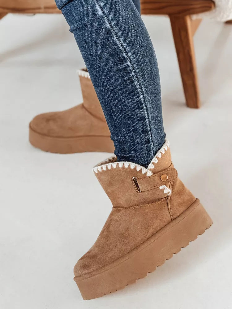 Moteriški rudos spalvos laisvalaikio batai Lore