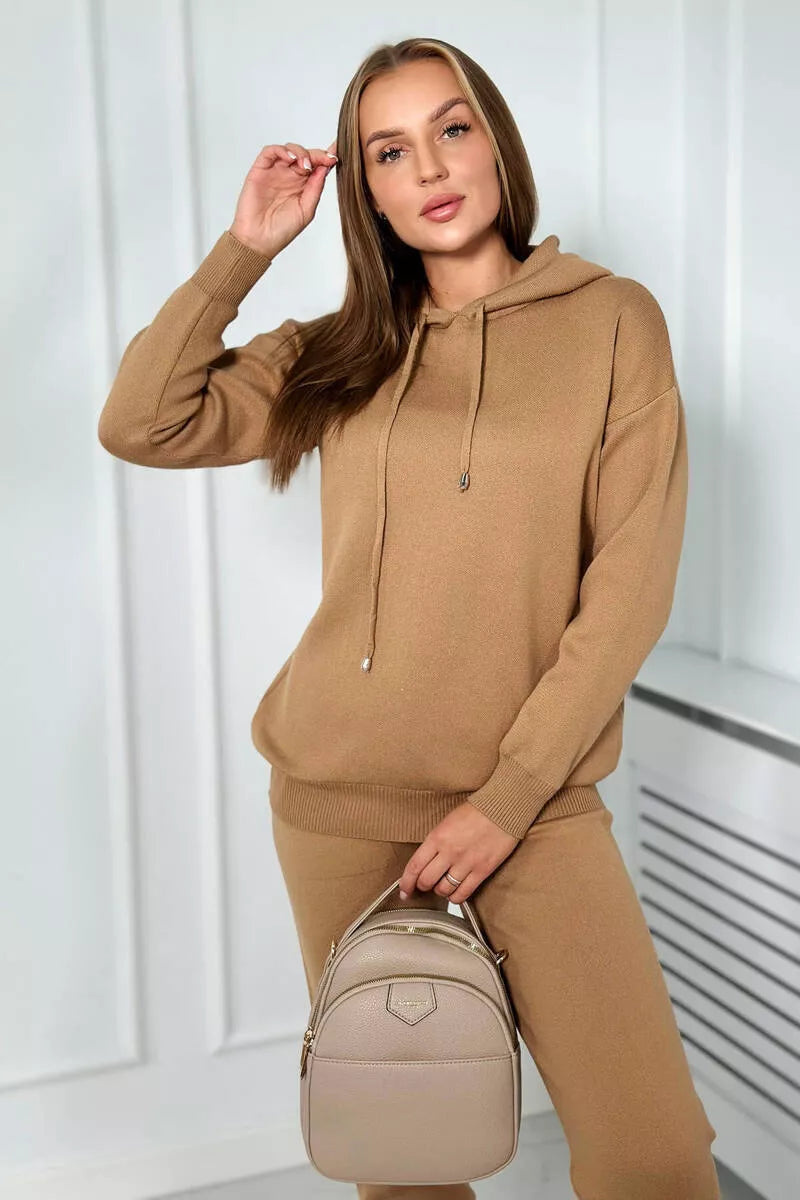 Moteriškas rudas komplektas Ivy