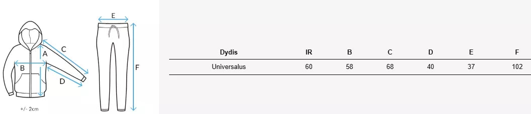 Moteriškas pilkas komplektas Silva