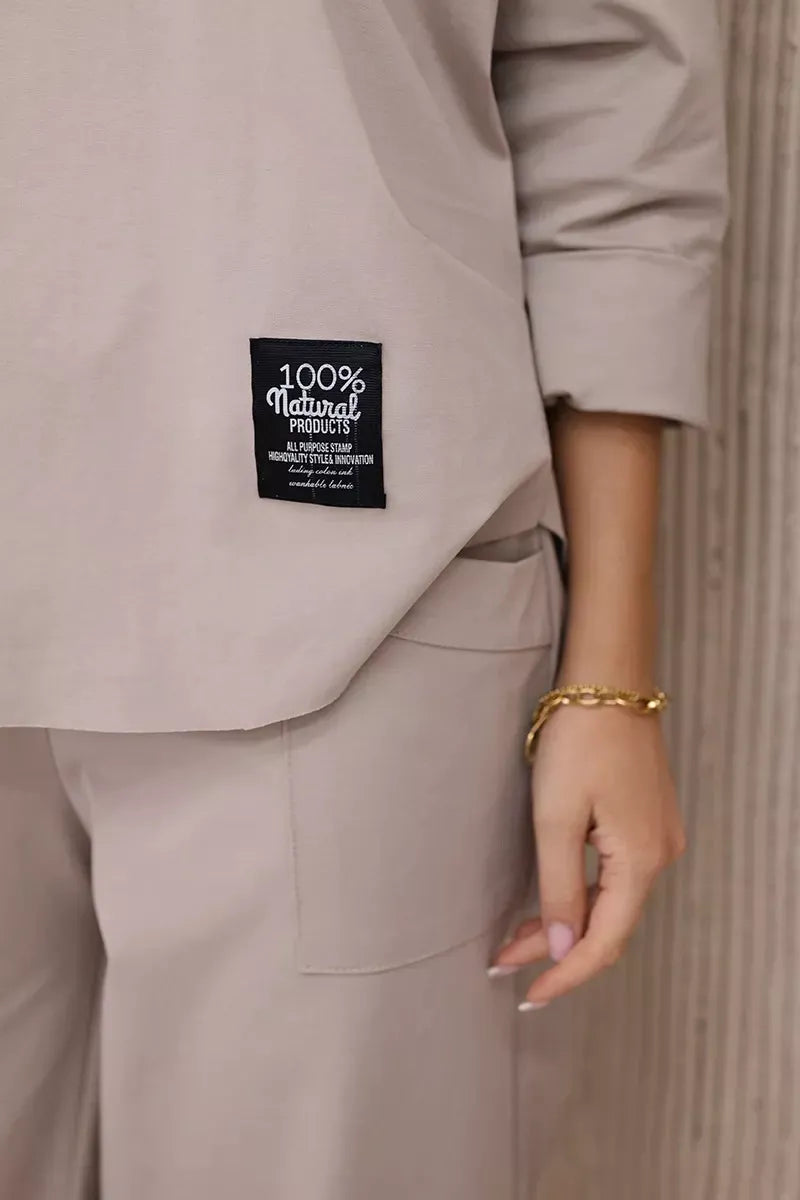 Moteriškas rusvas komplektas Soren