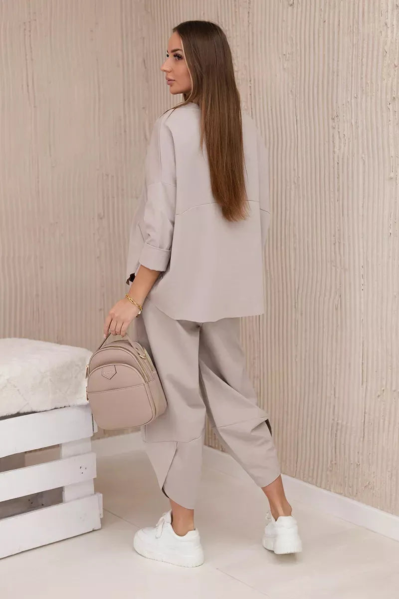 Moteriškas rusvas komplektas Soren