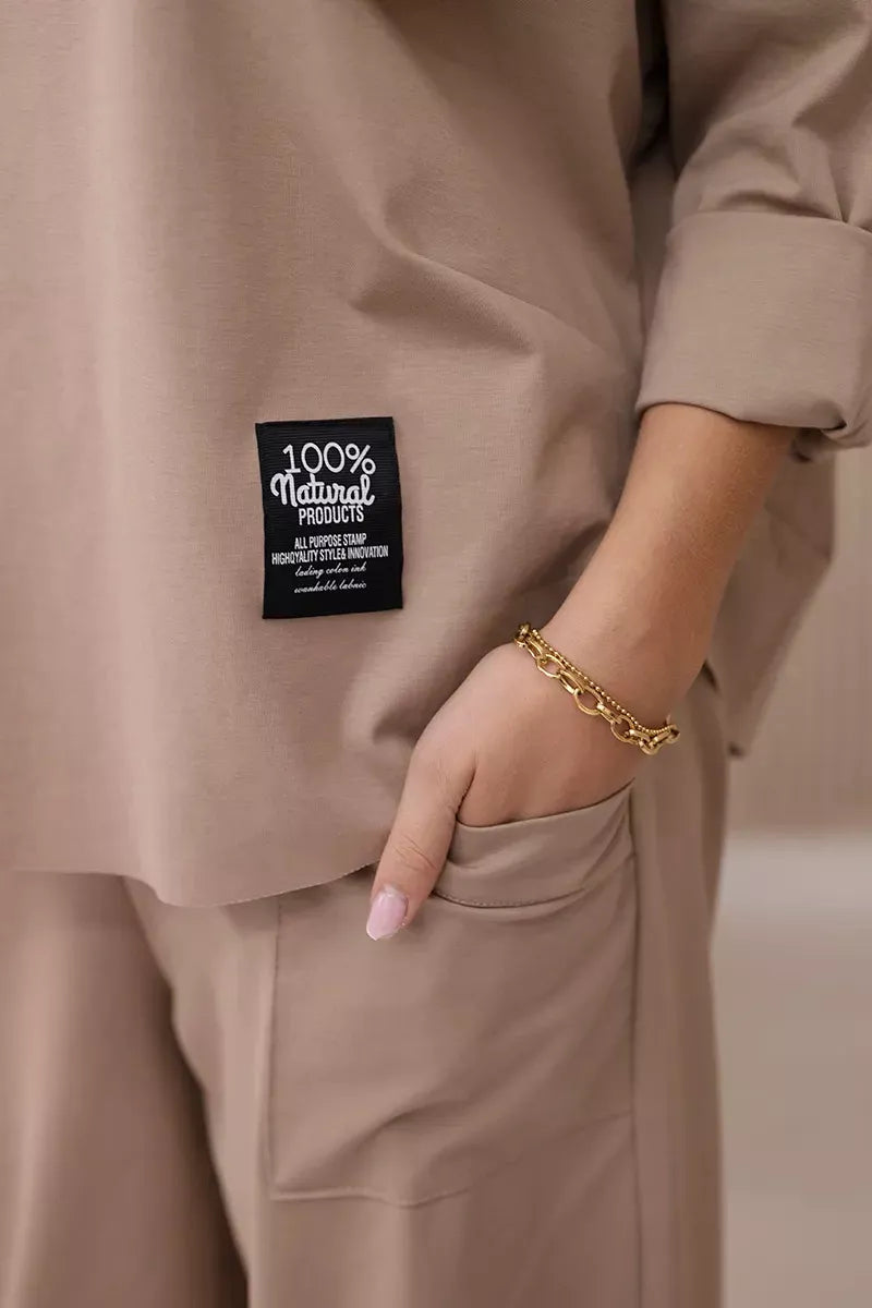 Moteriškas rudas komplektas Soren