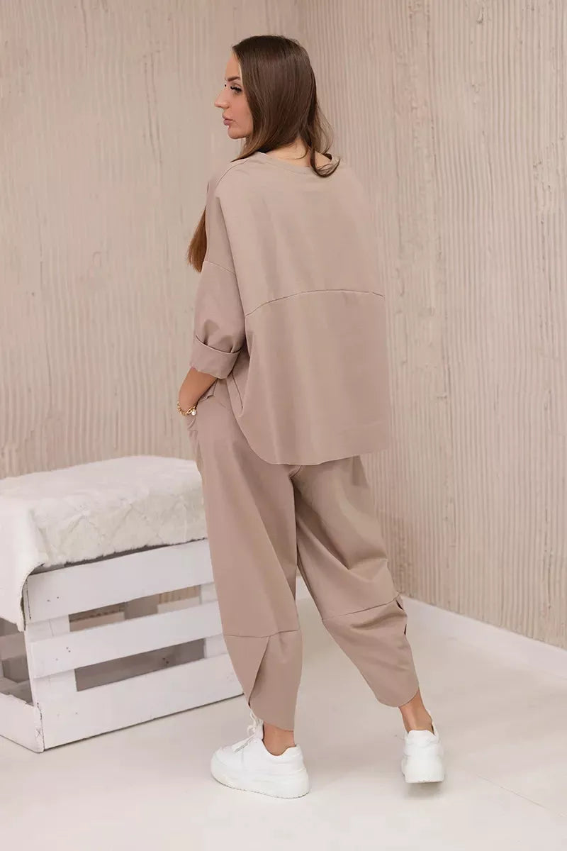 Moteriškas rudas komplektas Soren