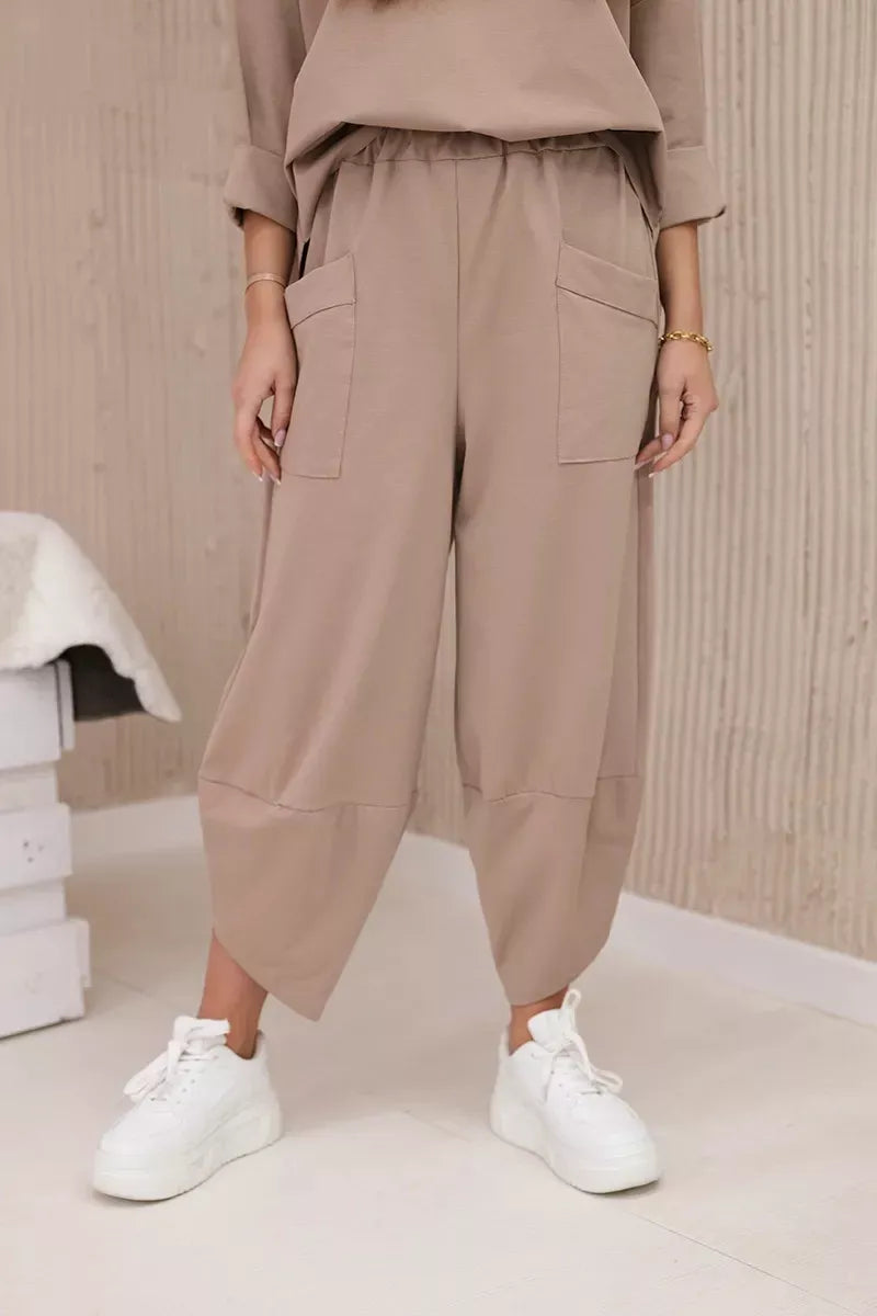 Moteriškas rudas komplektas Soren