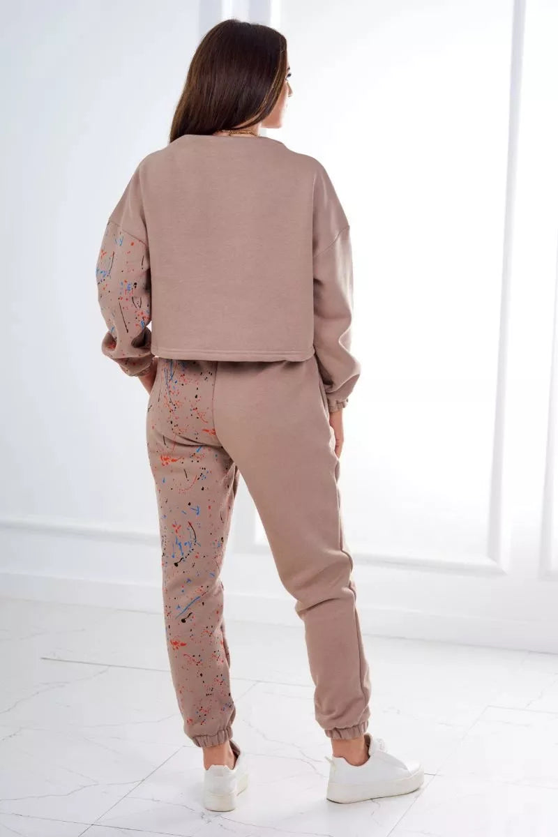 Moteriškas rudas komplektas Splash