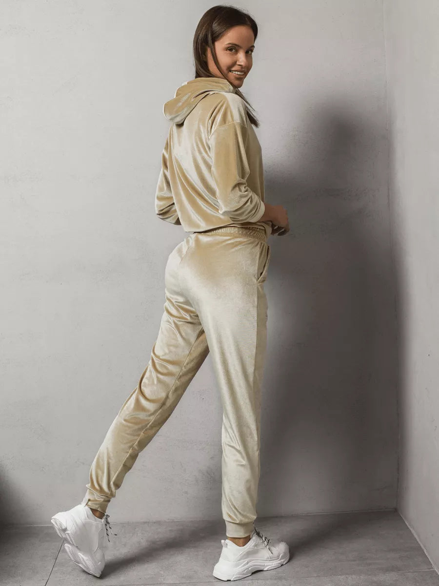 Rusvas moteriškas sportinis komplektas Gabi