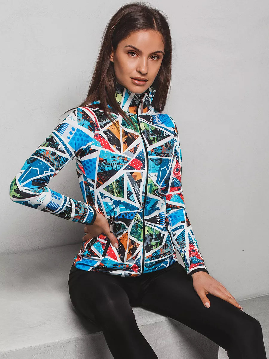 Moteriškas dvejų dalių sportinis kostiumas pilkos spalvos Zora