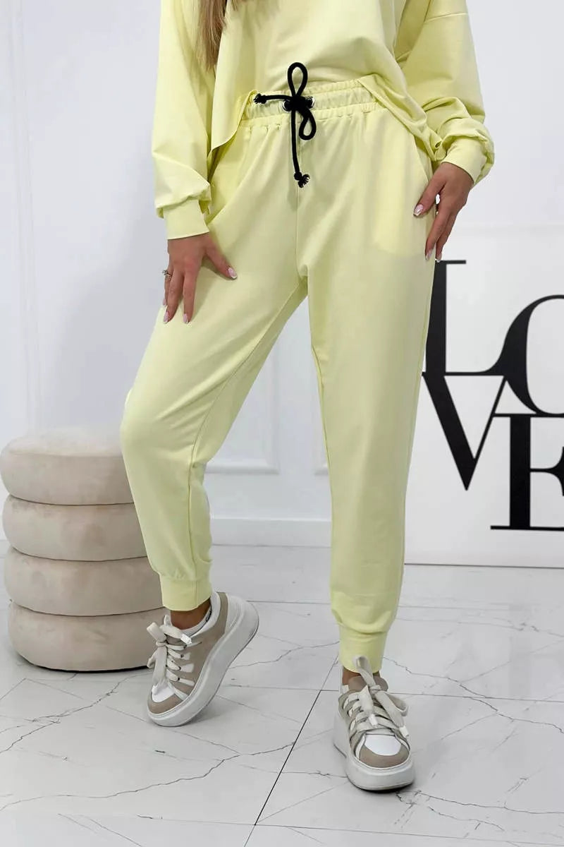 Moteriškas geltonas komplektas Evoli