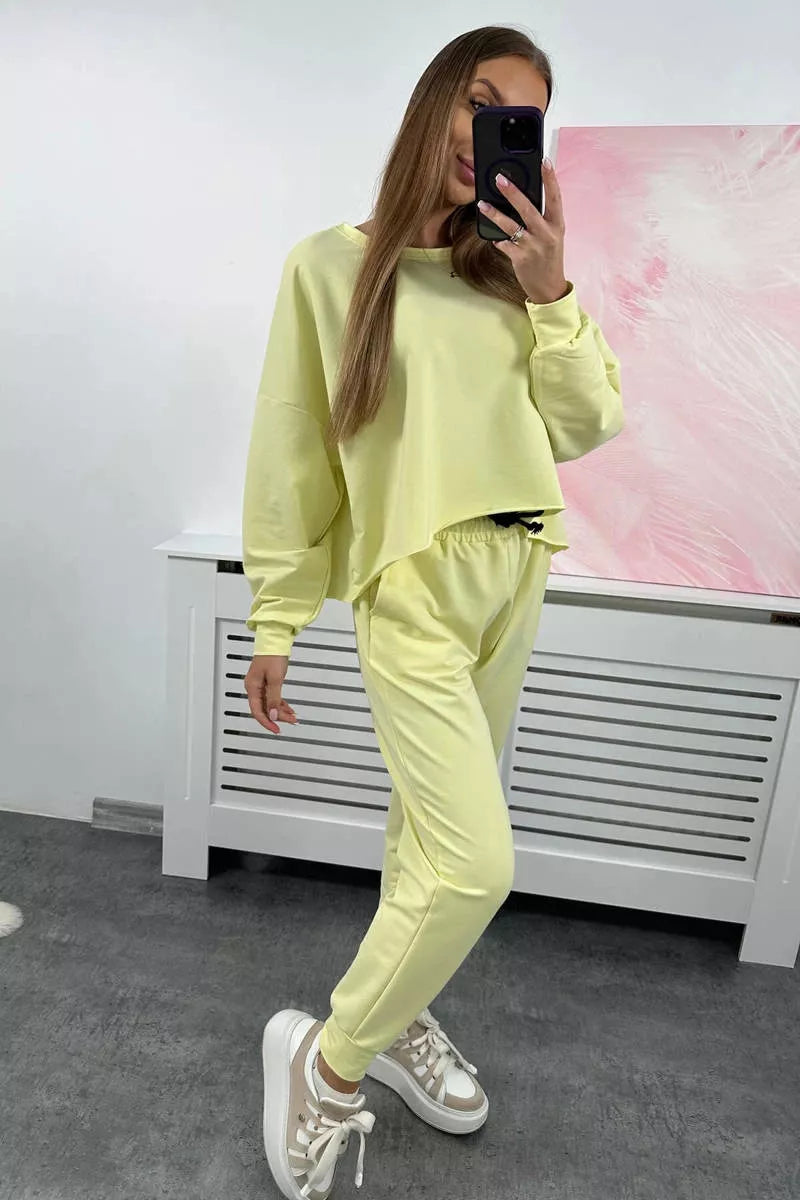 Moteriškas geltonas komplektas Evoli