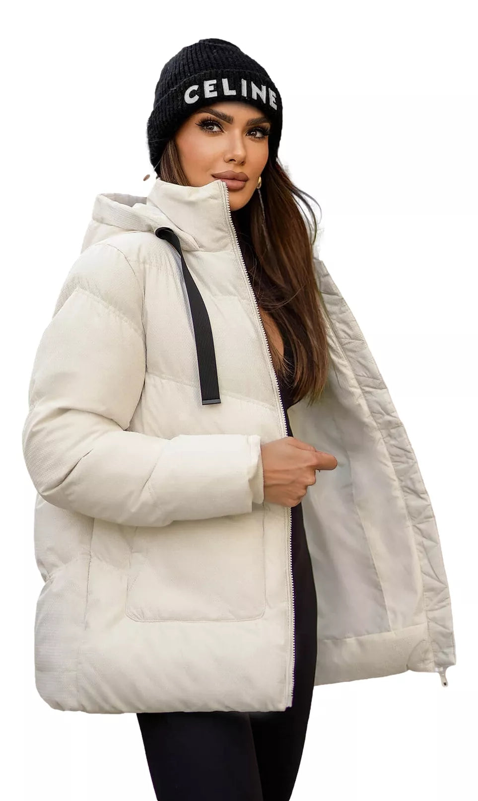 Moteriška rusvos spalvos striukė Emerit