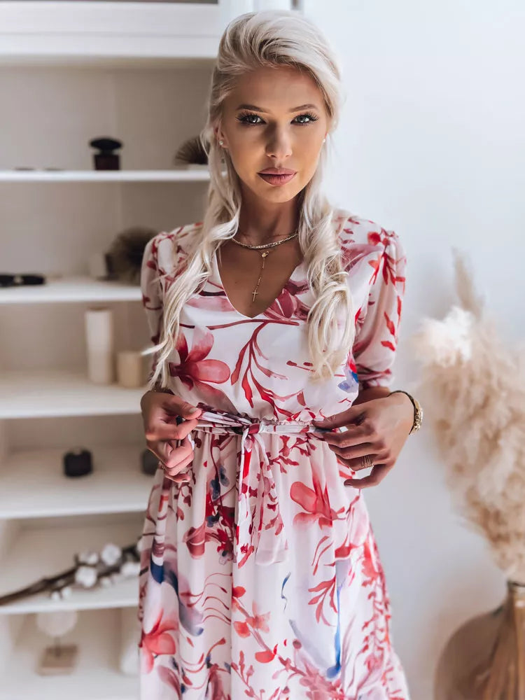 Moteriška šviesiai rožinė suknelė Selia