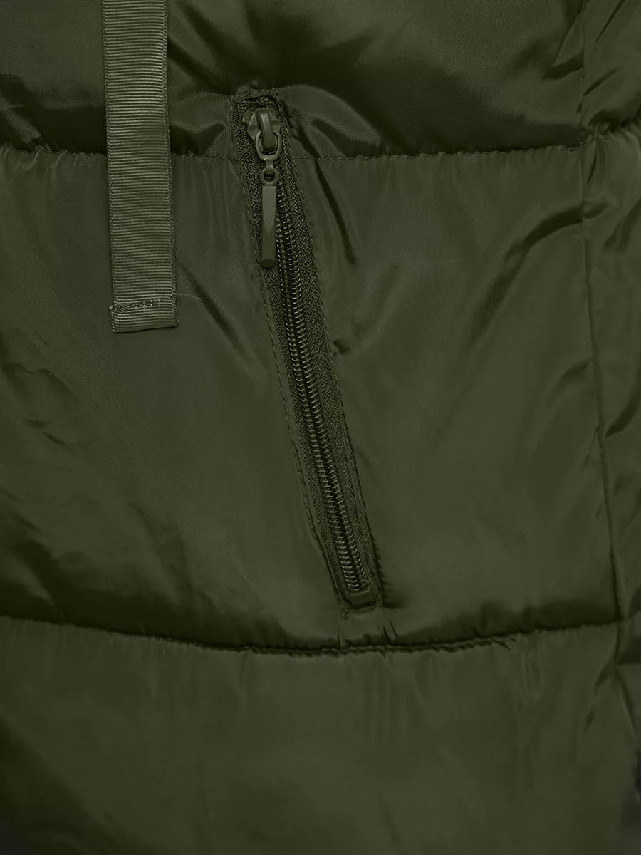 Ilga žalios spalvos moteriška liemenė Potom