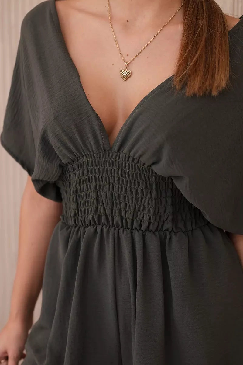 Moteriškas chaki kombinezonas Divine