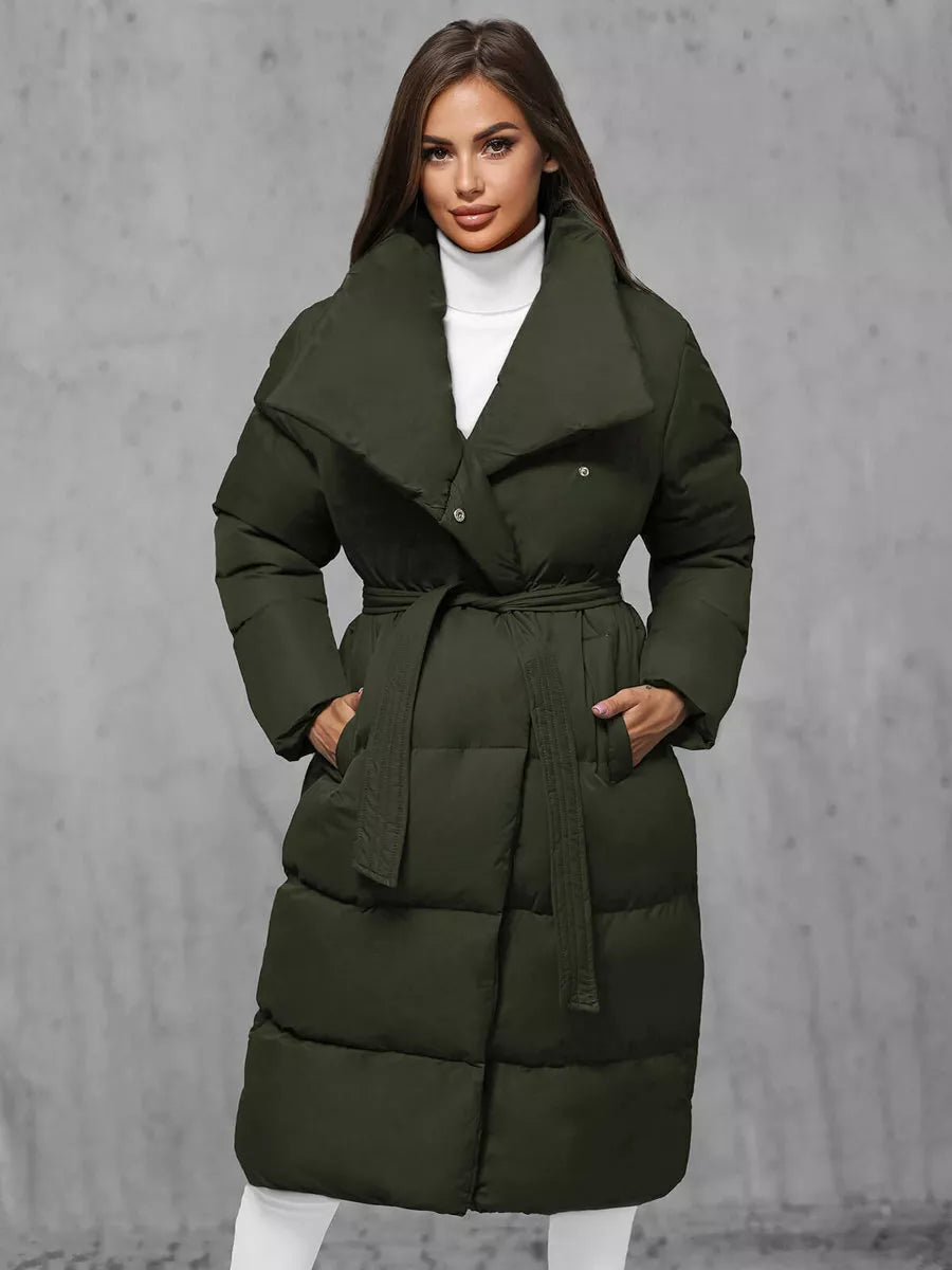 Moteriškas chaki paltas Korper