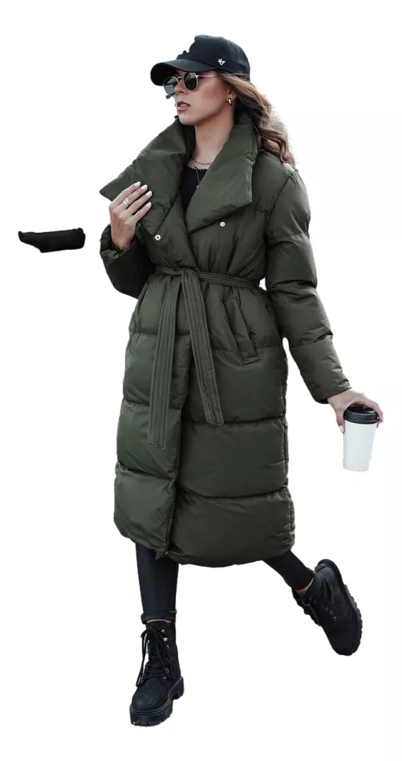 Moteriška chaki spalvos dygsniuota striukė Favi