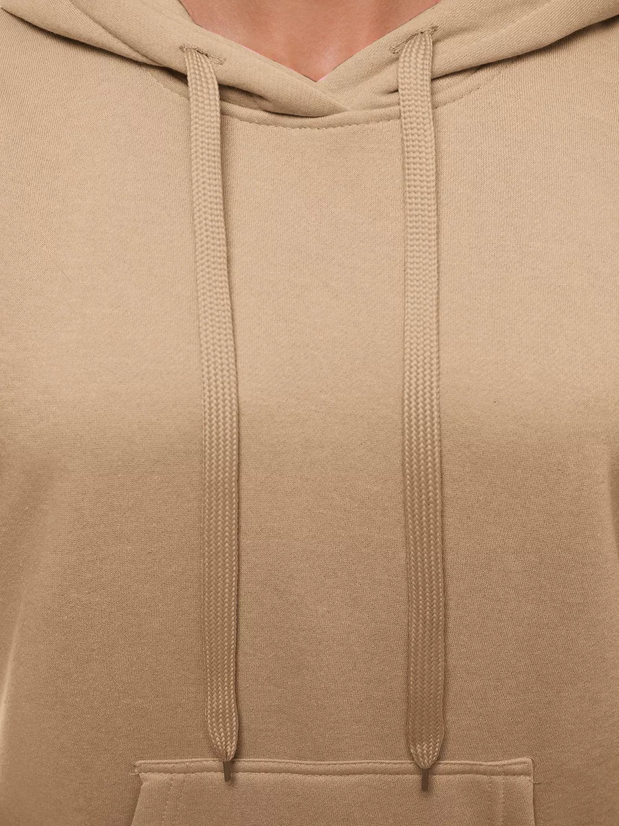 Moteriška rusva suknelė su gobtuvu Megan