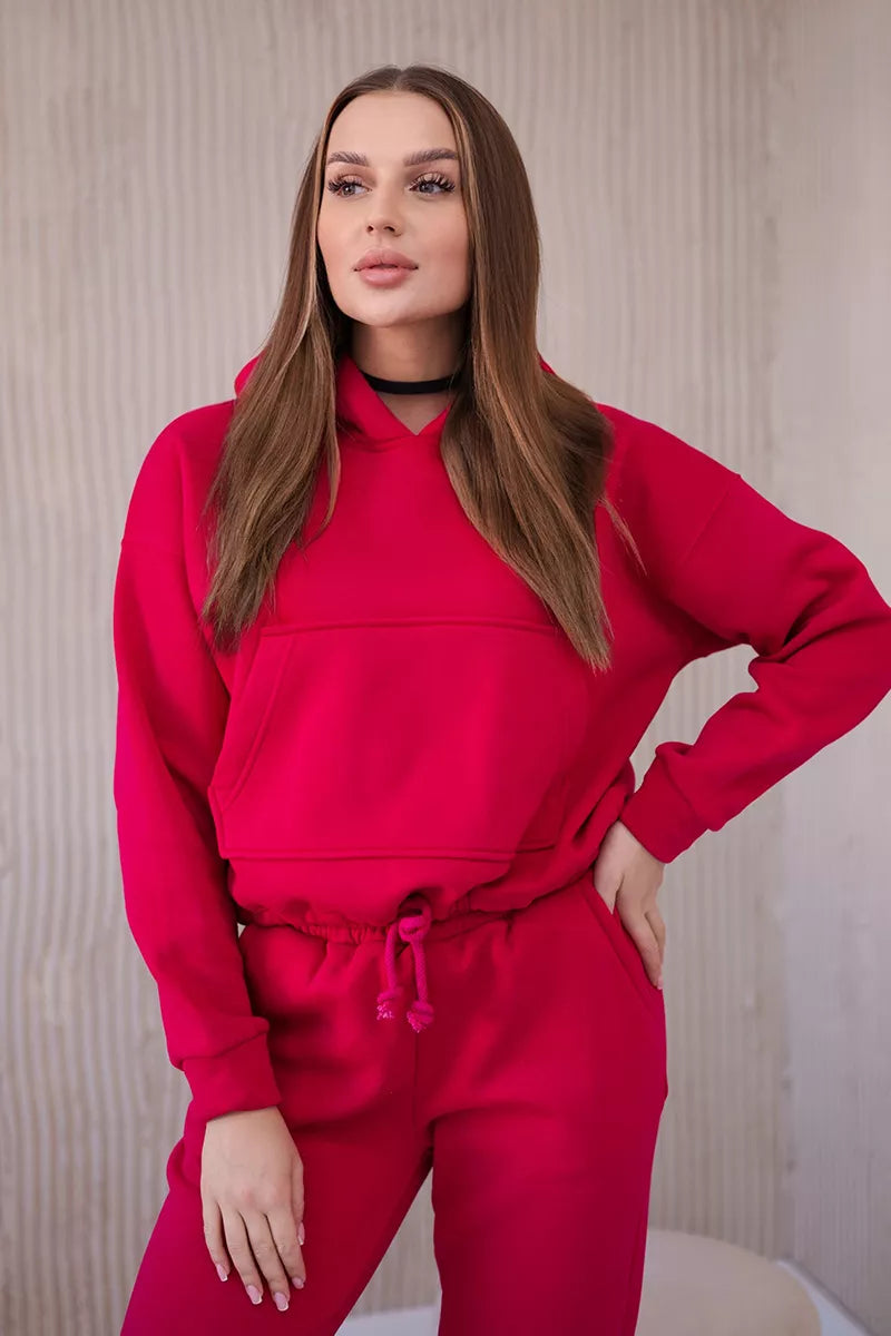 Moteriškas fuksijos spalvos komplektas Soni