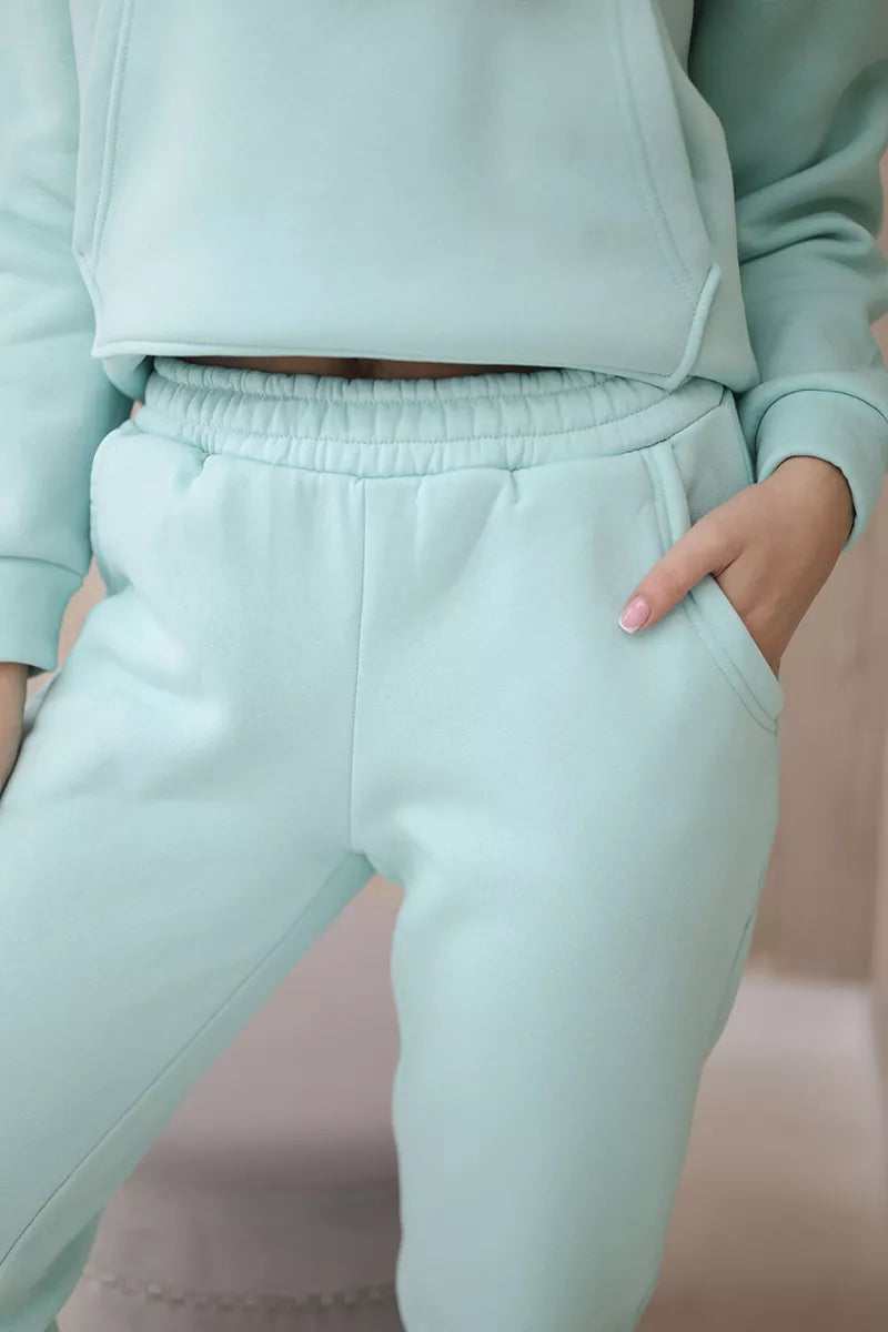 Moteriškas mėtinės spalvos komplektas Soni