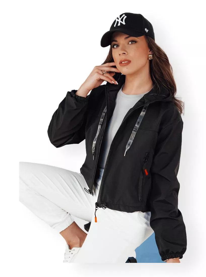 Moteriška juoda striukė Alon