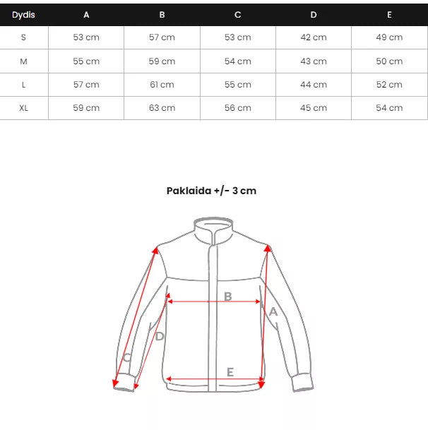 Moteriška juoda striukė Lara