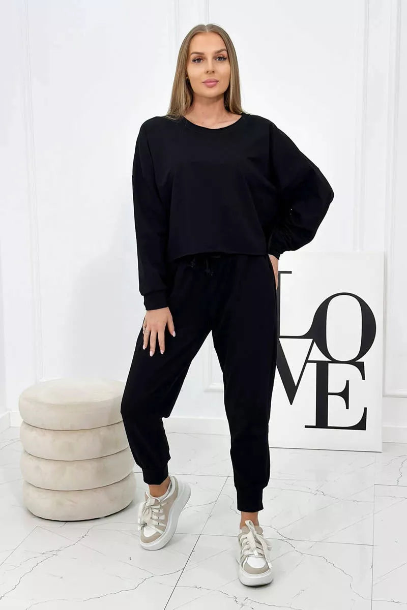 Moteriškas juodas komplektas Evoli