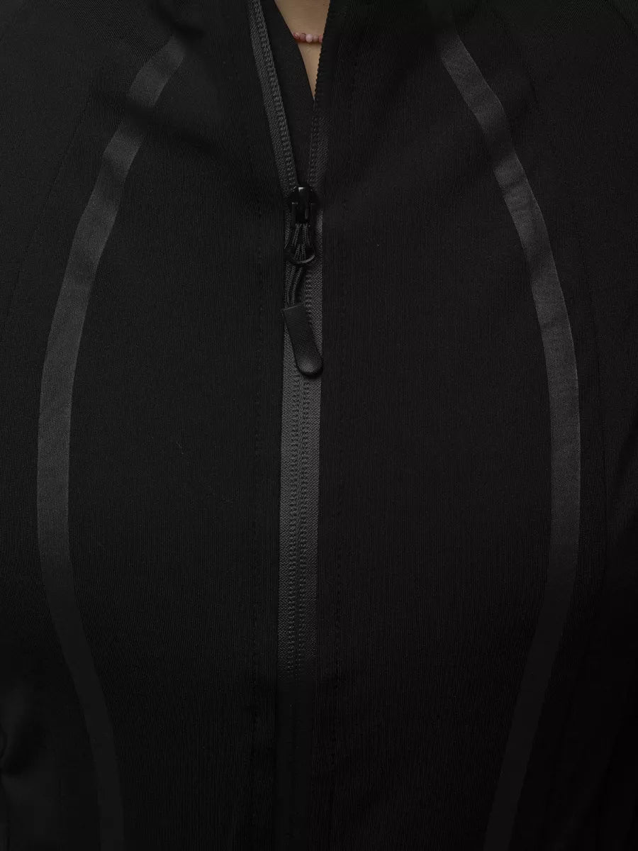 Moteriškas juodas džemperis Sater