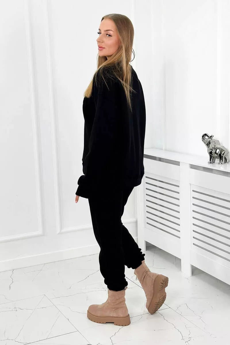 Moteriškas juodas komplektas Copenhagen