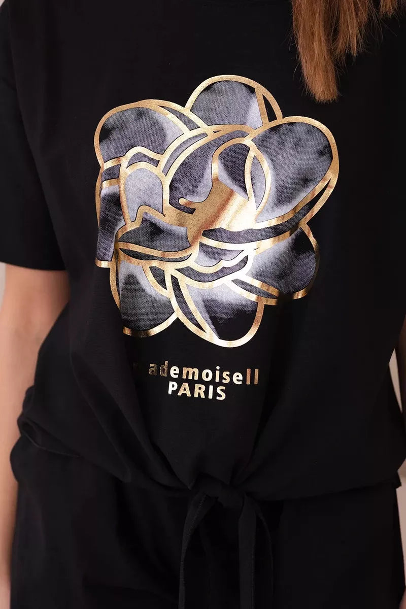 Moteriškas juodas komplektas Nilet