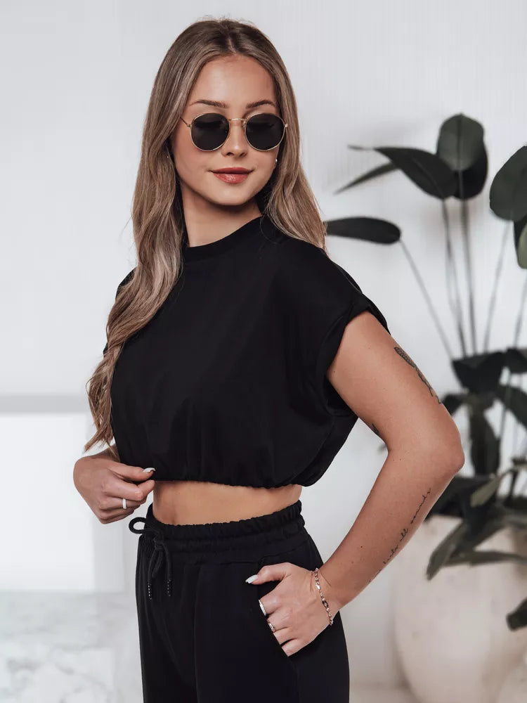 Moteriškas juodas komplektas Sori