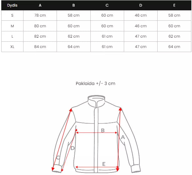 Moteriškas juodos spalvos paltas Klara
