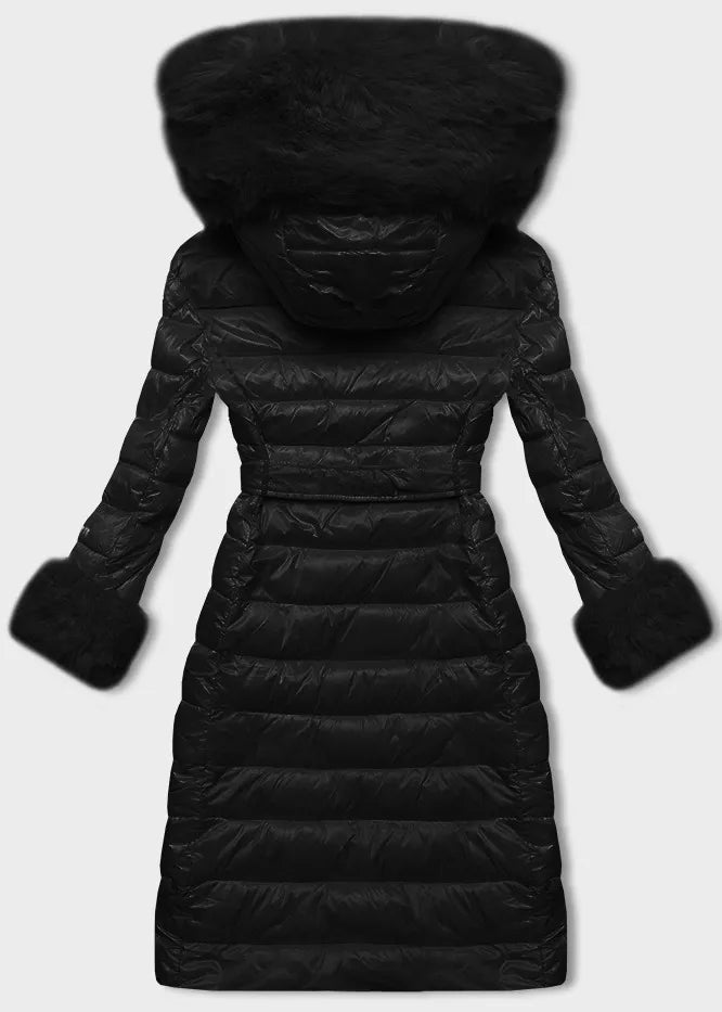 Moteriškas paltas su aksinėmis sagomis Karum