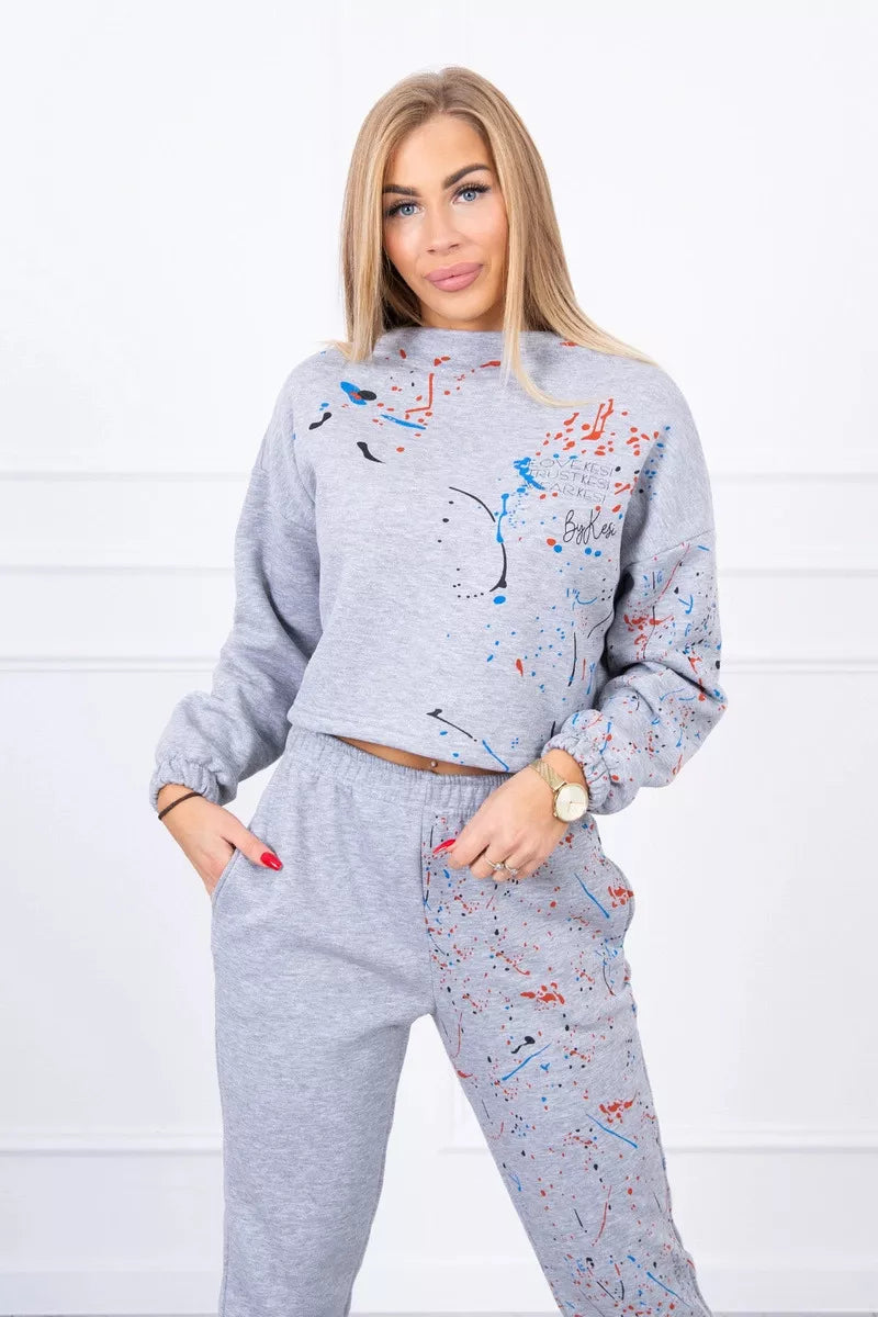 Moteriškas pilkas komplektas Splash