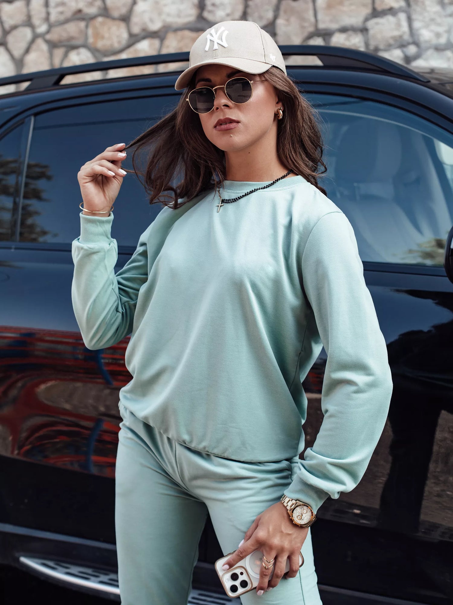 Moteriškas mėtinis komplektas Milin