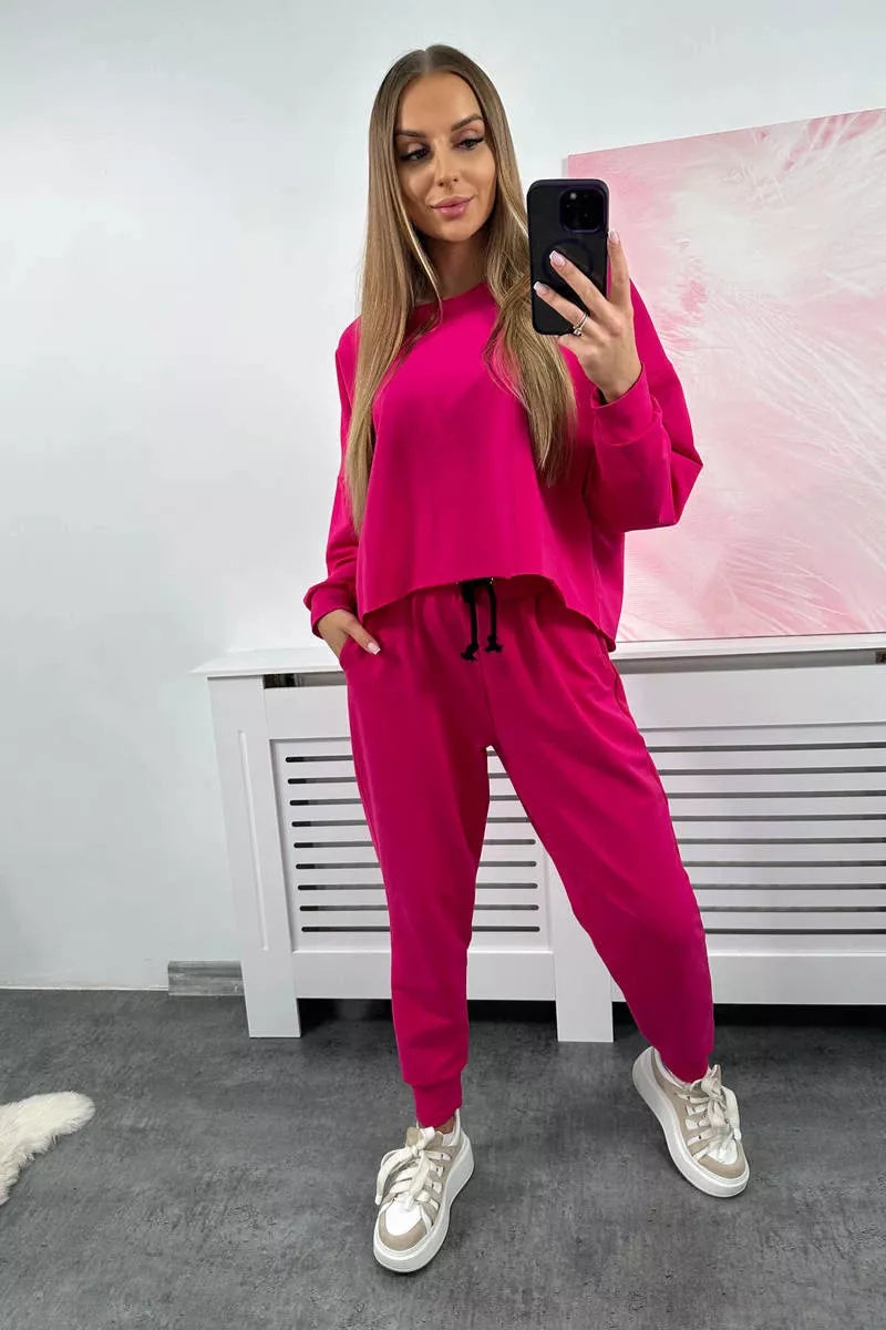 Moteriškas rožinis komplektas Evoli