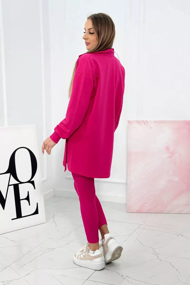 Moteriškas rožinis komplektas Triple