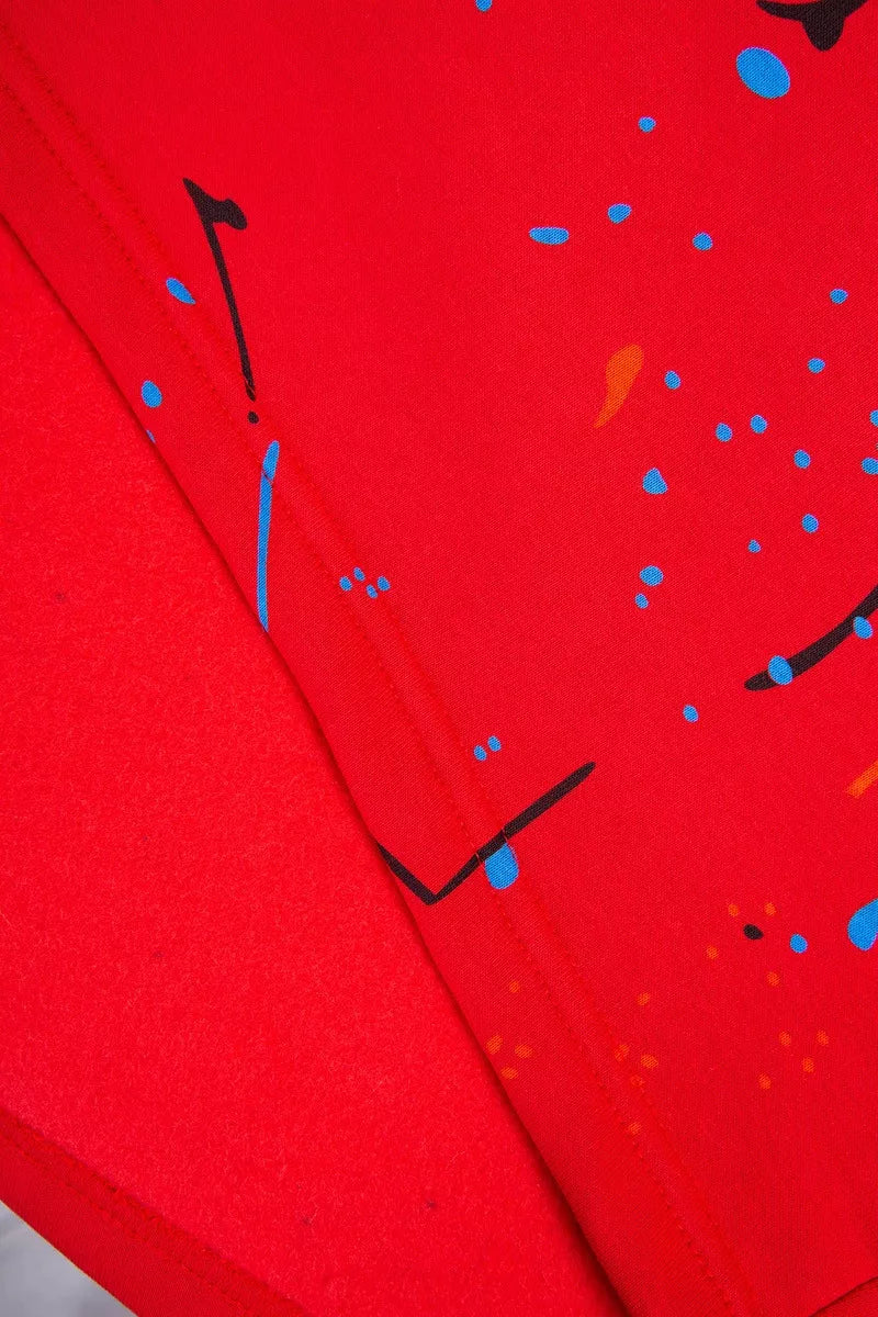 Moteriškas raudonas komplektas Splash