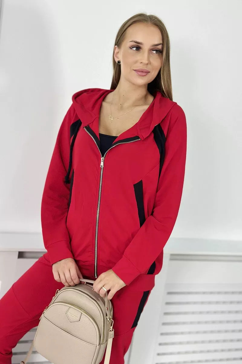 Moteriškas raudonas komplektas Twise