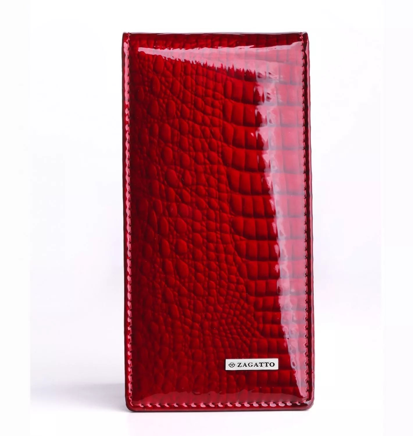 Moteriška raudonos spalvos kortelių dėklas Annerie