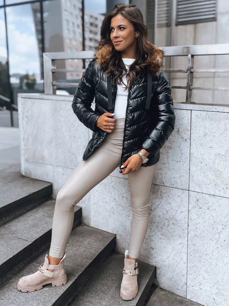 Moteriška dygsniuota žieminė striukė Mirial