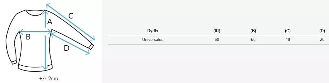 Moteriškas trijų spalvų megztinis su rusva detale Rosit