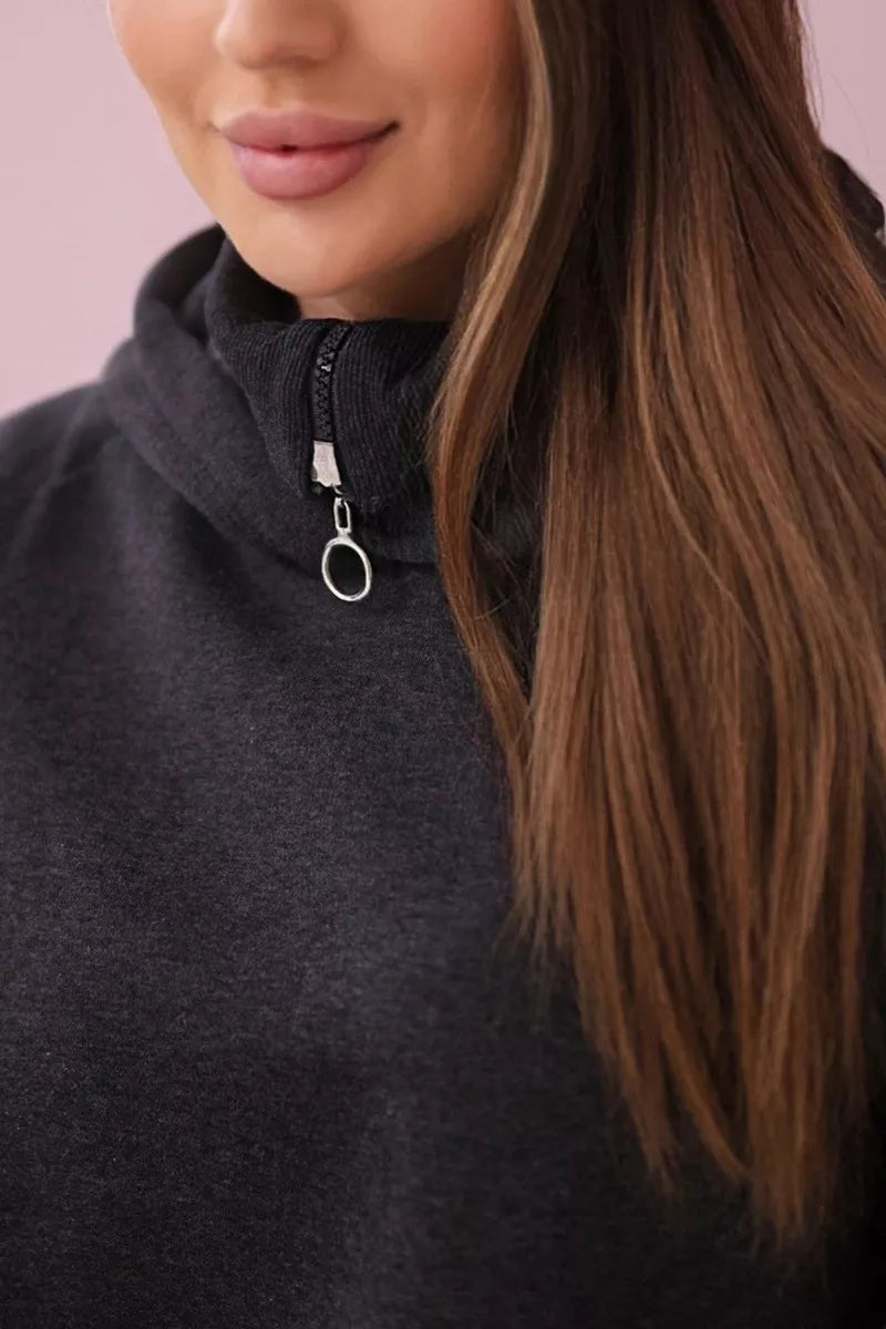 Moteriškas tamsiai pilkas komplektas First