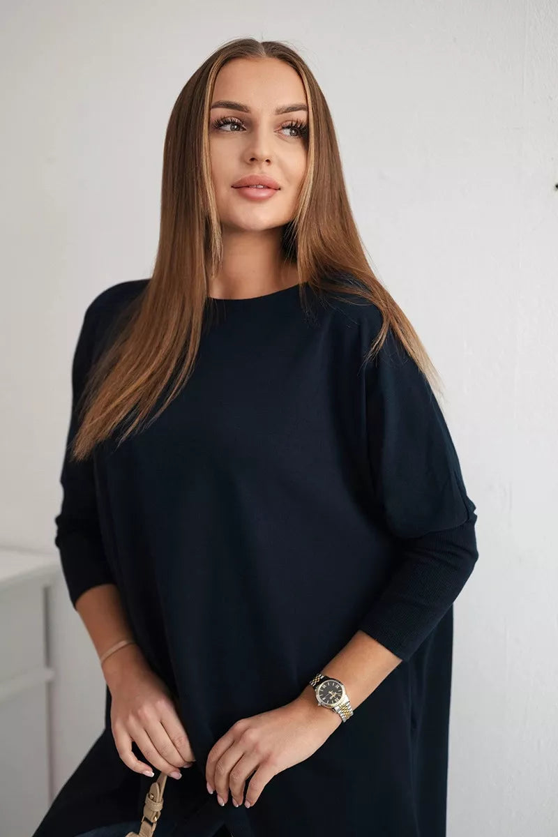 Moteriška tamsiai mėlyna palaidinė Rosit