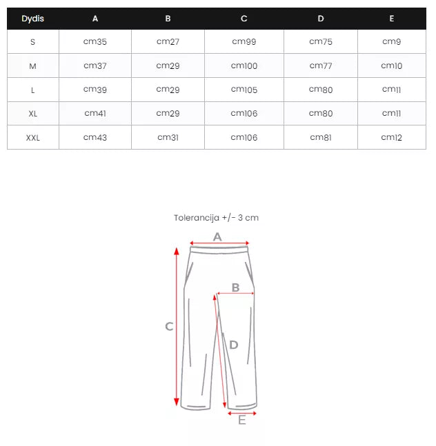 Moteriškos tamsiai mėlynos laisvalaikio kelnės Vytis